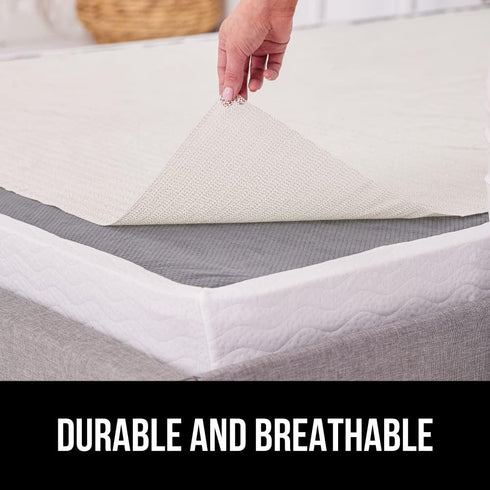 GORILLA GRIP Original Armchair Slide Stopper and Gripper, Keep Chairs and Topper Pad from Sliding for Sofa, Couch, Chair Cushion, Mattresses, Easy...
