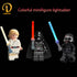 Light-up Lightsaber for Lego,Minifigure Accessories LED Lightsaber with USB,Compatible with Star Wars Minifigure?RGB Black Handle?...