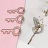 Rurili 20 Pieces Metal Key Shaped Wire Paper Clips for Office School Home Use(Silver)...