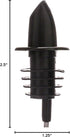 TableCraft H35BK Free Flow Pourers, Black, 24-Pack...