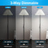 3-Way LED Light Bulbs 15/40/60Watt Equivalent, Daylight White 5000K 3 Way Light Bulbs, Dimmable A19/A60 Three Way Light Bulbs for Table Lamp, Floo...