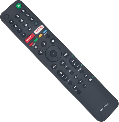 RMF-TX500P RMF-TX500T RMF-TX500C Replacement Voice Remote Control fit for Sony TV KD-43X8000H KD-49X8000H KD-55A8H KD-55X8000H KD-55X8500G KD-55X9...