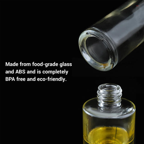 VIGOR PATH Sprayer for cooking - Olive Oil Sprayer Mister - 100ml Stainles Steel Olive Oil, Vinegar, Water & Other Liquids Sprayer - Perfect for S...