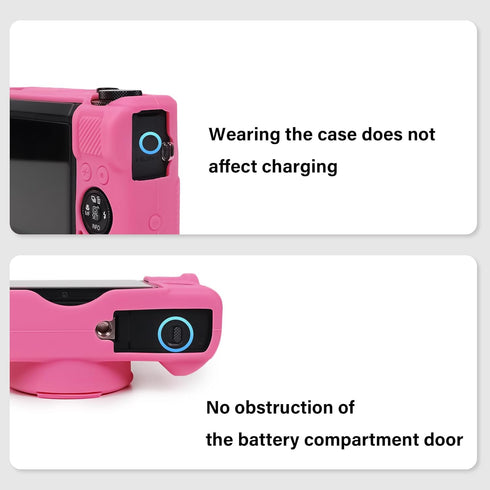 Case for Canon Powershot G7X Mark III Digital Camera, Soft Silicone G7X Mark III Camera Case Accessories, Protective Case Cover for G7XIII G7X3 wi...