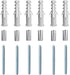 Hardware Set,House Numbers Screws for Outside, Screw Set for Modern and Sleek Floating Address Numbers, Mounting System Parts...