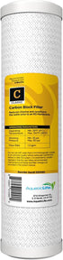 Aquatic Life 10-Inch Pre Carbon Block Replacement Filter Cartridge for RO-DI System Units for Aquarium...