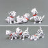 6Pcs Cute Cartoon Dog Figures,Puppy Fairy Garden Figurines Collection Playset,Miniature Moss Landscape DIY Terrarium Crafts Ornament Accessories,H...