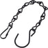 8 Pack 9.5 Inches Hanging Chains for Bird Feeders, Billboards, Chalkboards, Planters and Decorative Ornaments (Black)...