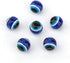 Savita 100pcs Blue Evil Eye Beads Eyeball Beads Handmade Resin Beads Charms for DIY Bracelets Necklace Jewelry Making (10mm/0.4 inch)...