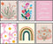 Posterizer 6 pcs-Pink Danish Pastel Boho Flower Market Posters-Collectibles & Fine Art-Abstract & Modern Art-Gift for Street Art, Mural Fans-Decor...