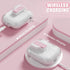 Clear AirPod Case, for AirPods 2nd/1st Generation Case with Cleaner Kit, Secure Lock Airpods Case for Apple AirPods 2nd/1st Gen Charging Case with...