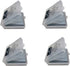 Faber-Castell Erasers - Drawing Art kneaded Erasers, Large Size Grey - 4 Pack...