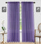 LinenTopia Window Sheer Curtains - 2 Panels See Through Curtains, 54" x 84", Elegant Light Filtering Sheer Drapes, Privacy Voile Window Sheers for...