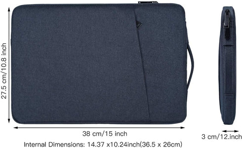 Drawing Tablet Sleeve Case for UGEE M708, GAOMON PD1161, Huion HS610 HS611/ Inspiroy 2, HUION KAMVAS 12/13, Wacom PTH660, XP-Pen Deco 01 V2, Navy ...