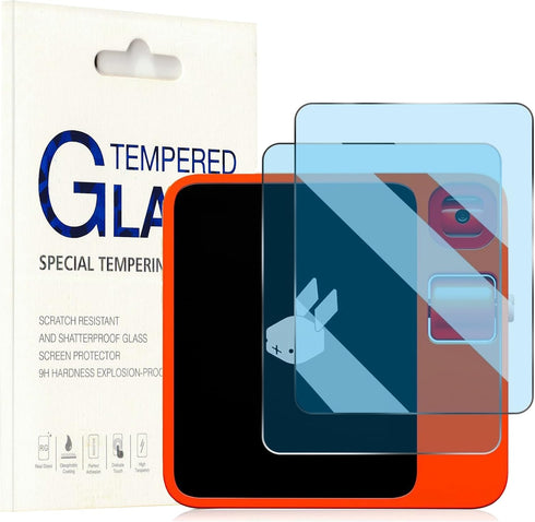 2 Pack Anti Blue Light Screen Protector Fit for Rabbit R1 AI Device, Anti Glare Rabbit R1 Screen Protector for Anti-Scratch...