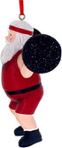 Kurt S. Adler Santa Weightlifter Ornament A1861 New, Christmas...