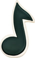 R&M Music Note 5.5" Cookie Cutter in Durable, Economical, Tinplated Steel...