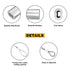 Sanuke 200PCS 3/64" Aluminum Crimping Loop Sleeve for 3/64" Diameter Wire Rope and Cable…...