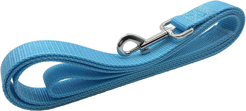4FT/5FT/6FT Strong Dog Leash, Nylon Dog Leashes for Small Medium Large Dogs (Blue, 1 in x 15 ft)...
