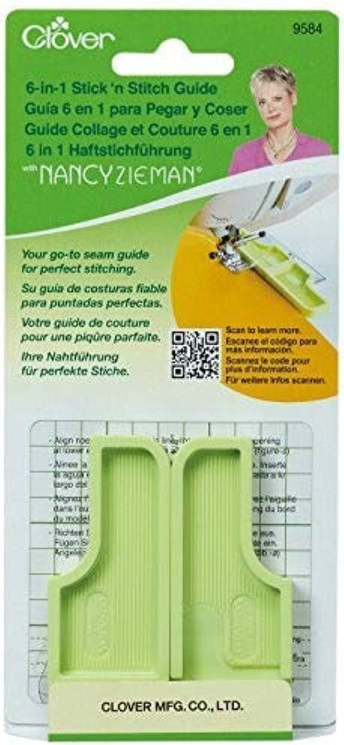 Clover Needlecrafts Stick n Stitch Tool, 52, Green...