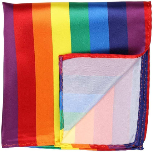 tiemart Striped Pocket Square...