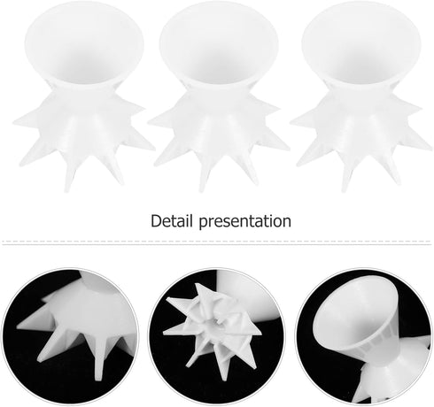 COHEALI Pouring Paint Acrylic Pouring Paint 3pcs Silicone Cups Paint Cups Painting Pouring Cups Reusable Cups for Poured Paint Fluid Art Craft Pro...