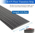 Floor Transition Strip Floor Cover Strips Self Adhesive Flooring Transitions Laminate Floor Strip 2" Wide Vinyl Floor Flat Divider Strip Elegant W...