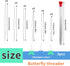 37Pcs Beading Needle Set for Jewelry Making, 30Pcs Big Eye Beading Needles with Threader, Beading Embroidery Needles with Needle Bottle and Bracel...