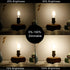 LiteHistory E26 Edison Bulb 6W Equivalent E26 LED Bulb 60 Watt Dimmable Neutral White 4000K E26 Light Bulb AC120V 600lm Tubular T14 T45 LED Bulb f...