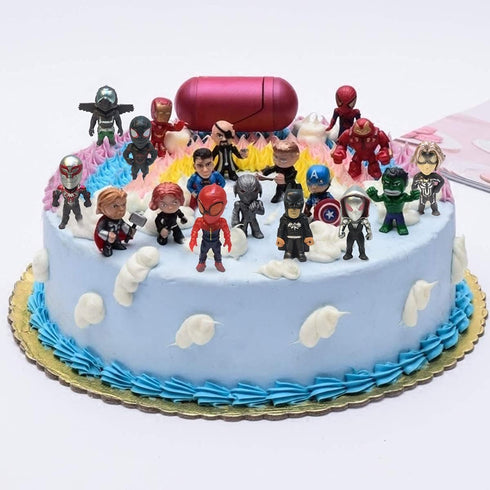 Titan Hero Series Exclusive 20 Figure Set Cake Decoration...