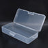 4 Packs Small Plastic Boxes,Clear Plastic Storage Container Bins with Latching Lids,Stackable Craft Box Containers for Craft Supplies and Little B...