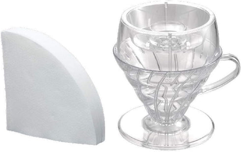 Hario V60 Drip-Assist Set, 02 Clear...