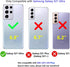 Military Grade Drop Impact for Samsung Galaxy S21 Ultra Case Galaxy S21 Ultra 5G Case 6.8 inch Metal Rotating Ring Kickstand Holder Armor Heavy Du...