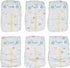 MAIHAO Reborn Baby Dolls Diapers 18-28 inch Newborn Reusable 6-Piece Pack Fit 18-28" Reborn Newborn Dolls...