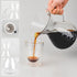 T-mark Pour Over Coffee Maker with Reusable Double-layer Stainless Steel Filter, 600ml/20oz BPA-Free Glass Coffee Carafe, Glass Coffee Maker, Coff...