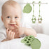 2 Pack Silicone Baby Food Feeders + Mini Freezer Tray for 4 Months+ Infant Solid Food Safe Self Feeding, BPA Free Breastmilk Popsicle Teether Set ...