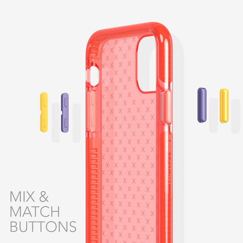 tech21 Evo Check Phone Case for Apple iPhone 11 Pro with 12 ft. Drop Protection Coral...