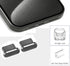 Mizi [2 Pack USB-C Metal Anti Dust Plug Cover, Protect Charging Port from Dust and Moist with Storage Box and Cable Clip Holder for iPhone 15, 15 ...