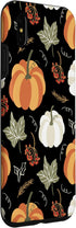 iPhone XS Max Autumn falling leaves and pumpkin spice harvest happy fall Case...