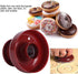 Haofy Donut Cutters, 5 Pieces Round Baking Pan Baking Doughnut Moulds DIY Cookie Cutters Kitchen Bakeware for Making Doughnuts Cakes Bread Biscuit...
