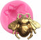 3D Bumble Bee Silicone Mold for Fondant Chocolate Candy Gum Paste Polymer Clay Resin Kitchen Baking Sugar Craft Cake Decorating Tools...