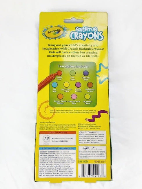Crayola Bathtub Markers with 1 Bonus Extra Markers AND Bathtub Crayons with 1 Bonus Extra Crayons...