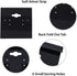 Super Z Outlet Black Velvet Plastic Display Cards for Earrings, Jewelry Accessories, 2" x 2" (100 Pk)...