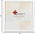 Lawrence Frames 755810 White Wood Picture Frame, 10 by 10-Inch, White...