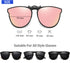 Polarized Clip-on Sunglasses TR90 Frame Flip Up Driving Glasses For Prescription Glasses...