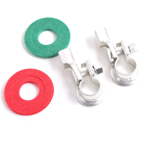E-Kylin Tin-Plated Copper Battery Terminal Kit with Battery Corrosion Terminal Protectors - 17mm 150A...