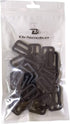 30 Pcs 1 Inch Plastic Slide Buckle Tri Glides Slides for Webbing, Clothing, Fasteners Strap and Backpack Bags...