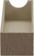 Household Essentials Brown 720-1 Deep Drawer Organizer Box for Storage | 12 in x 4 in x 3.13...