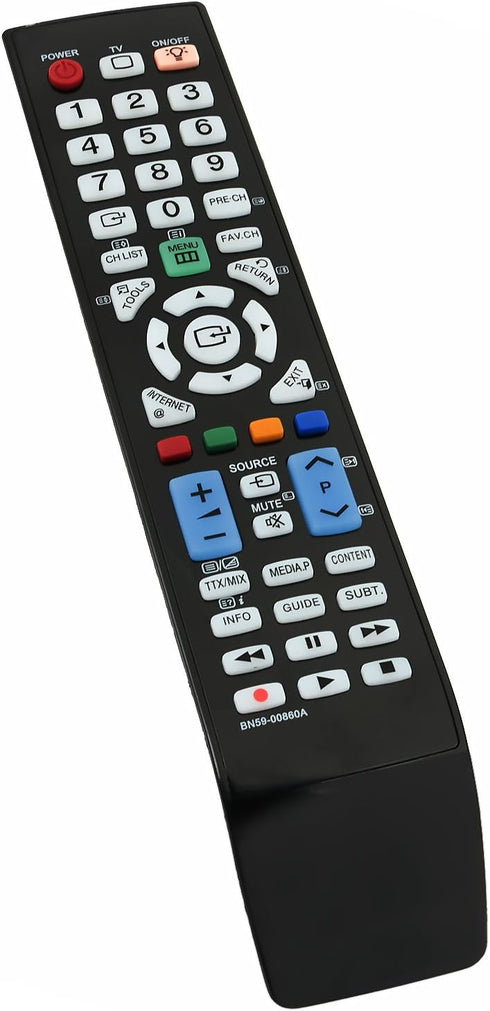 BN59-00860A Replaced Remote fit for Samsung TV BN59-00937A UE46D6510 UN32EH4500 UN46ES6100F UN32EH5300 LE55B750 LE52B750 LE46B750 LE52B750u1w LE46...