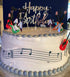 JeVenis 30 Pcs Music Notes Cupcake Toppers Guitar Cake Toppers Rock Cupcake Topper for Kids Birthday Musician Party Baby Shower Party Favor...